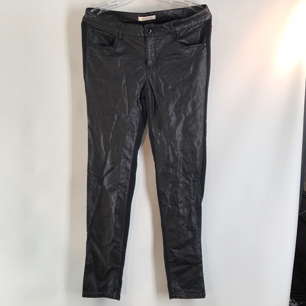 Arden B. Leather looks leggings pants Sz 10